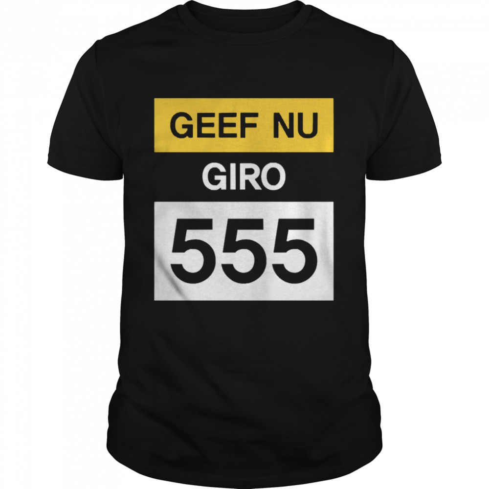 Geef Nu Giro 555  Classic Men's T-shirt