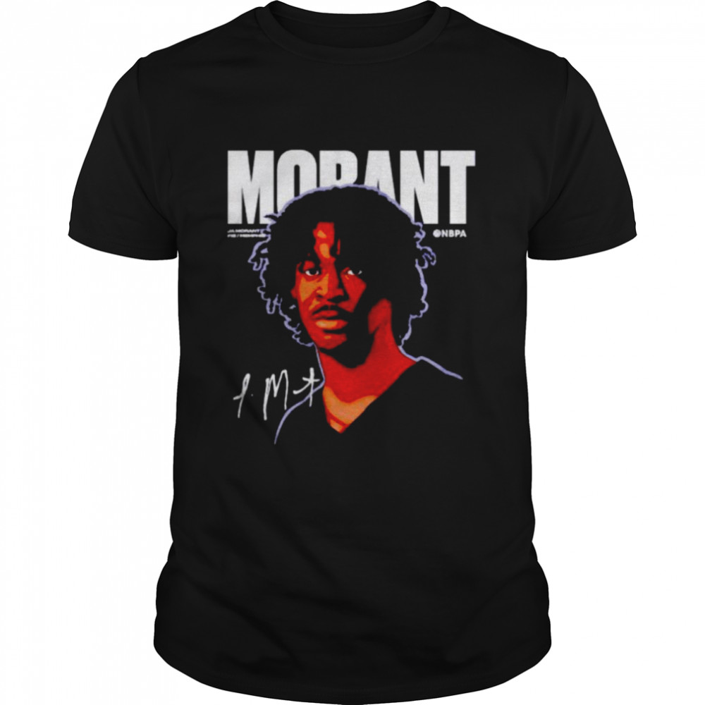 Memphis Grizzlies Ja Morant game face signature shirt
