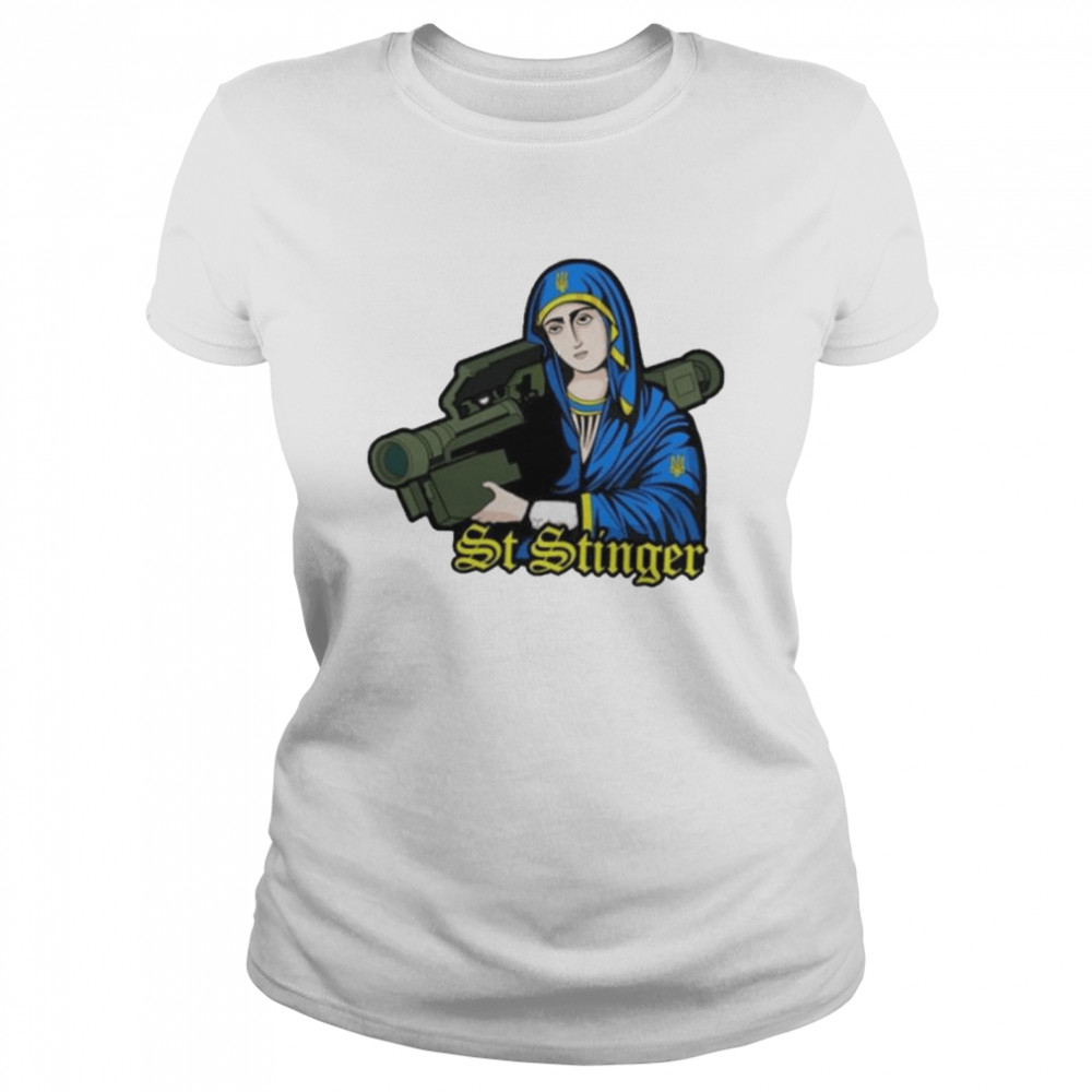 Saint Javelin Merch Elint News Saint Stinger shirt Classic Women's T-shirt