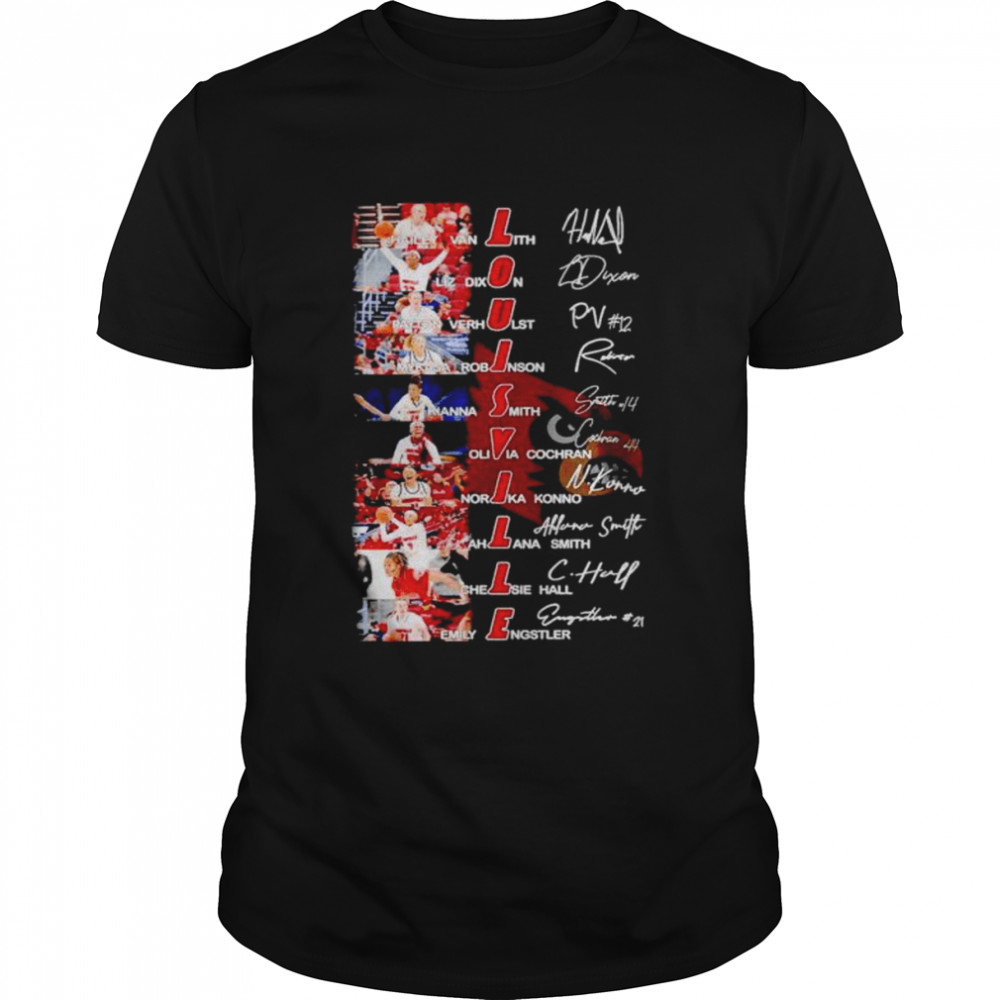 Louisville Cardinals players signatures shirt Classic Men's T-shirt