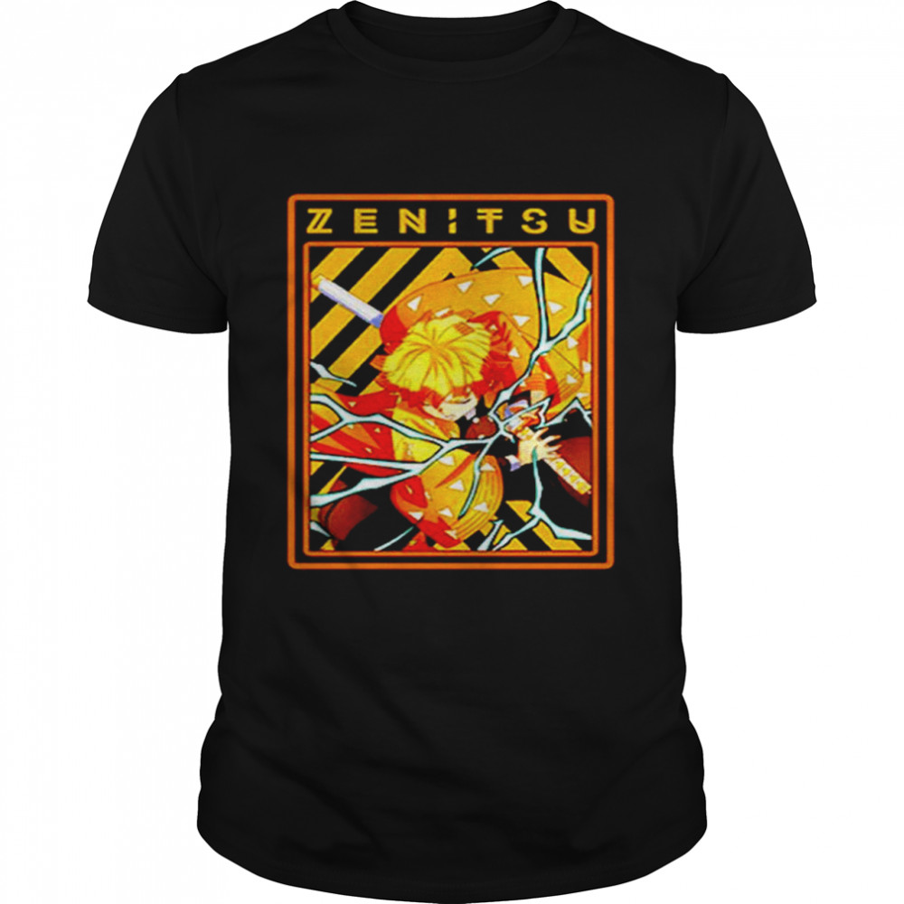 Zenitsu demon slayer shirts