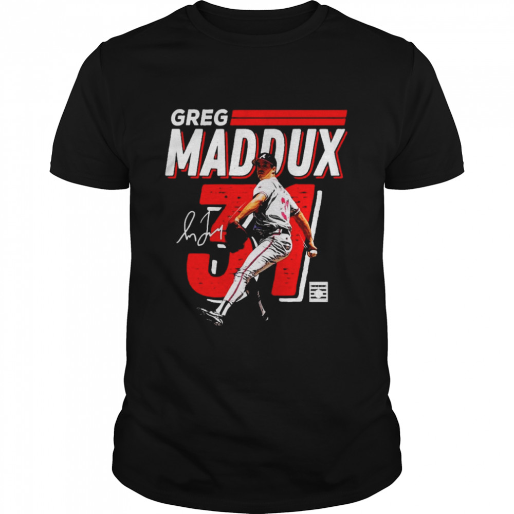 31 Greg Maddux Signature Shirts