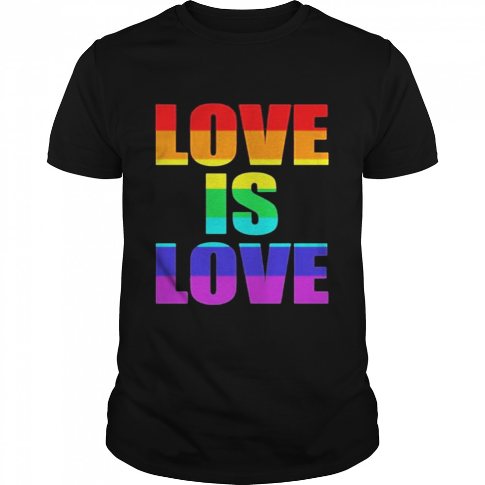 Mizuki Love Is Love Rainbow Shirt LGBTQ shirts