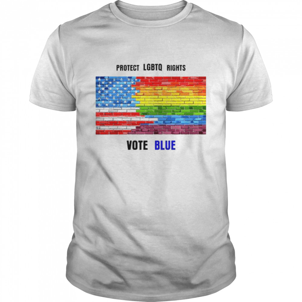 Protect LGBTQ rights vote blue shirts