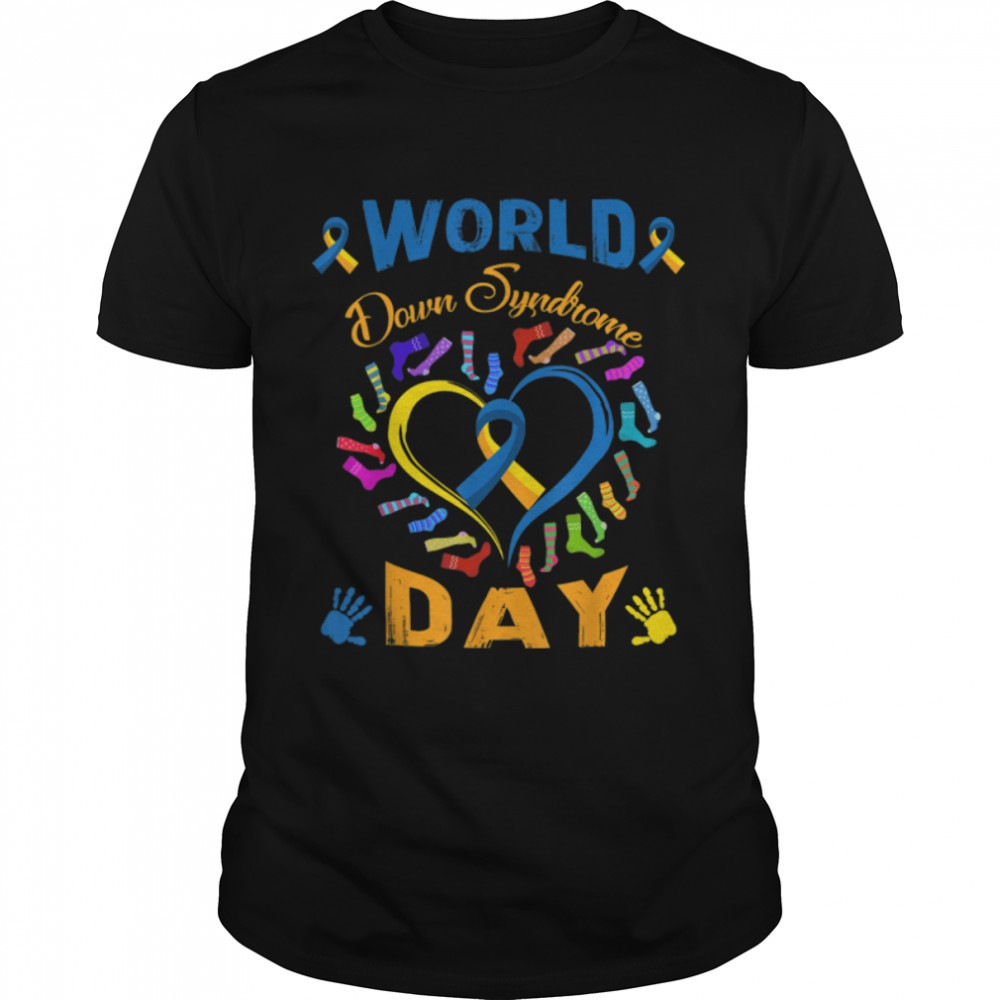 3.21 World Down Syndrome Day 2022 T- B09VNW6WN5 Classic Men's T-shirt