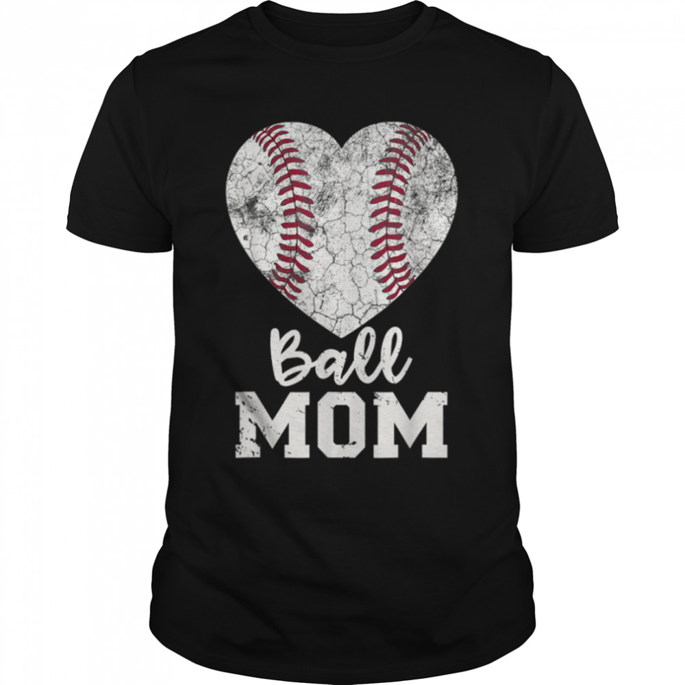 Baseball Mom Shirt Gift Cheering Mother Of Boys Outfit T-Shirt B09VYW58PVs