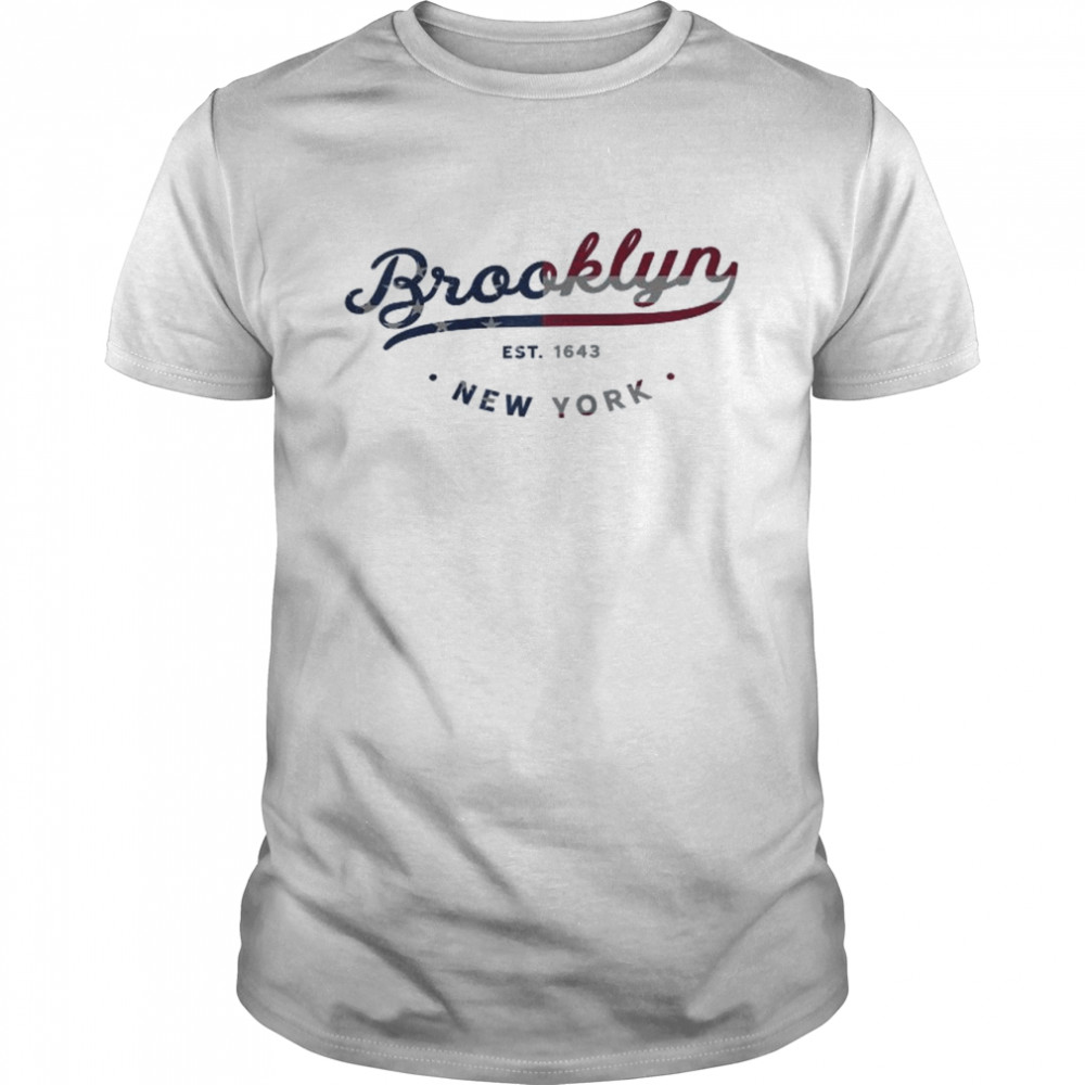 Americans Flags Brooklyns NYCs Vintages News Yorks Citys Keepsakes Shirts