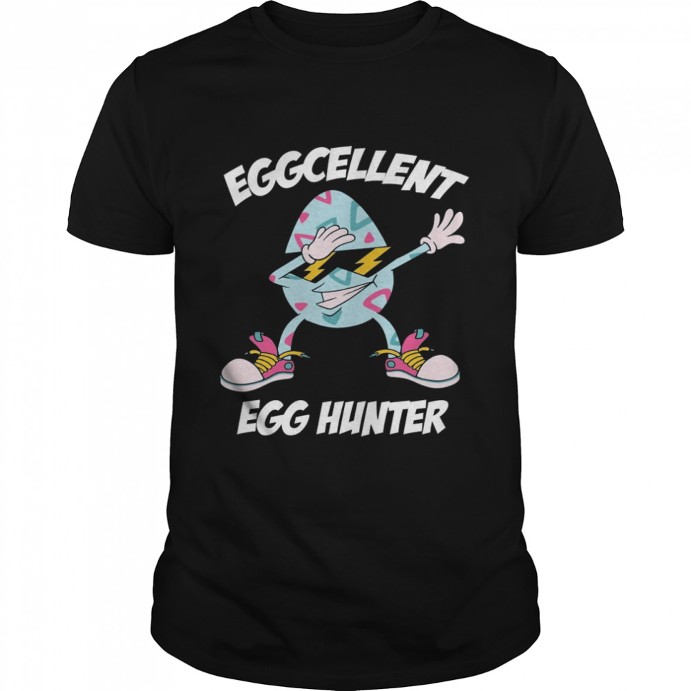 Eggcellent egg hunter Easter shirt