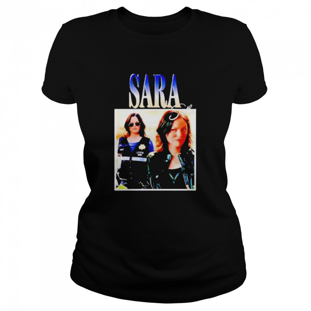 Sara Sidle vintage signature shirt Classic Women's T-shirt