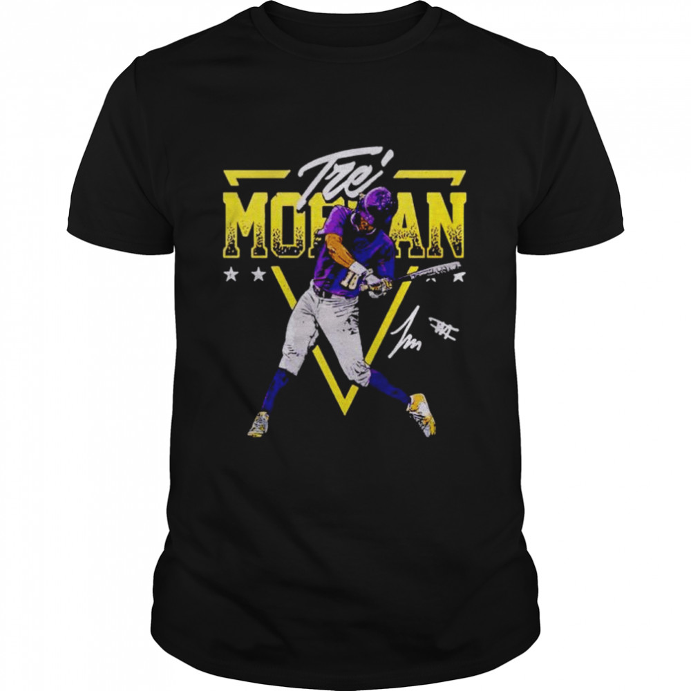Tre Morgan Louisiana NIL Baseball signatures shirts