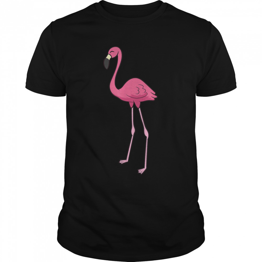 Cute Flamingo Bird Pink Flamingo T-Shirt B09W8PBRGV