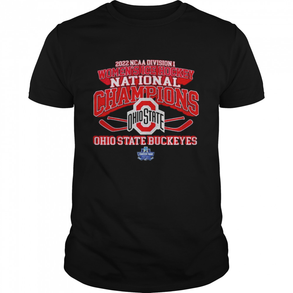 Ohio State Buckeyes NCAA Division I Women’s Ice Hockey National Champions 2022 shirt