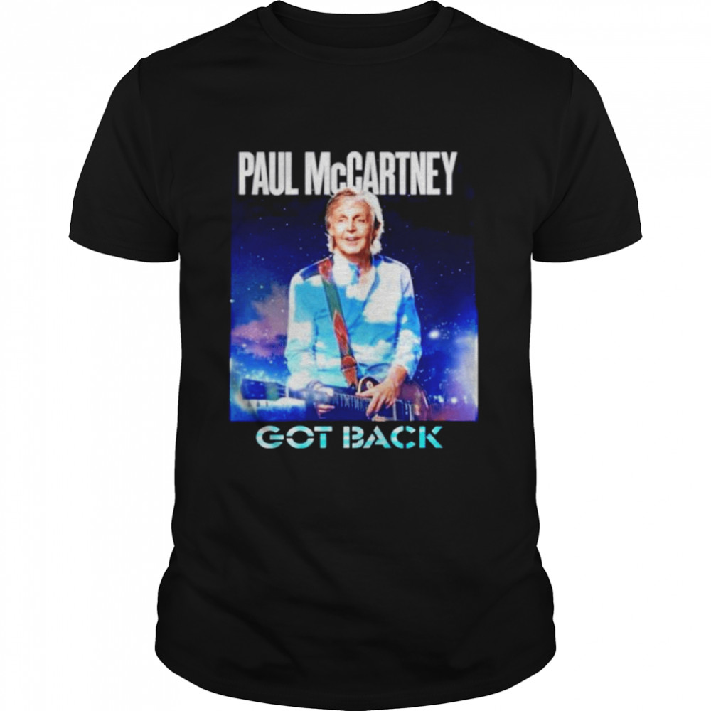 Paul Mccartney got back 2022 signature shirt Classic Men's T-shirt