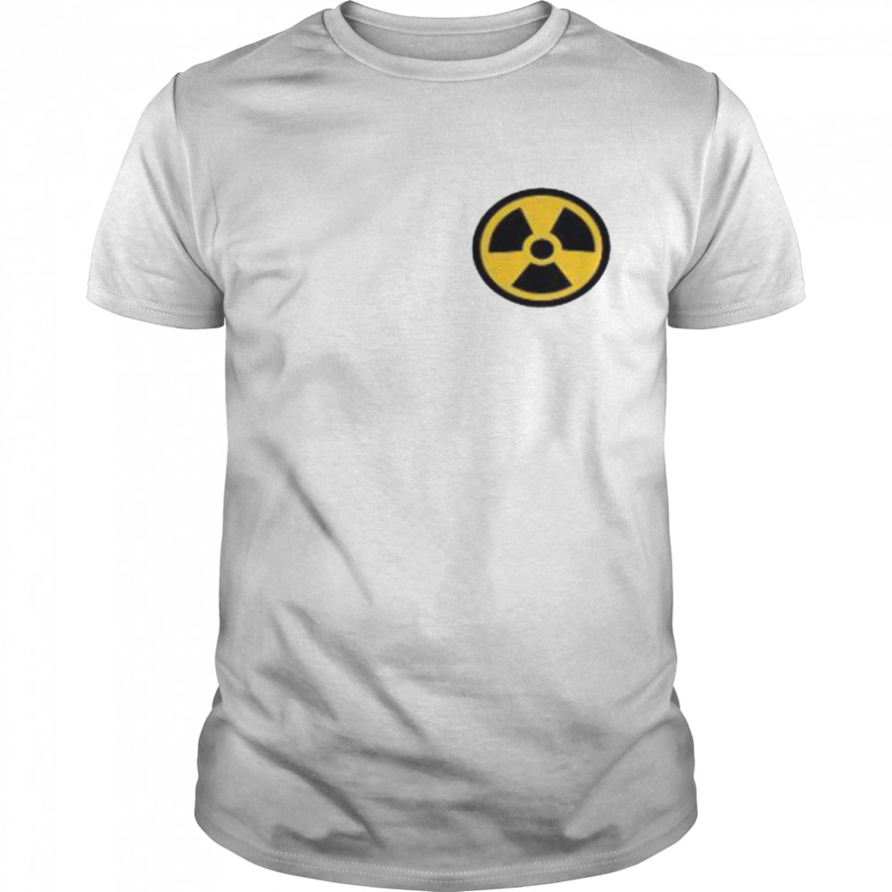 Radiation Radioactive Hazard Symbol Large Emblem Shirts