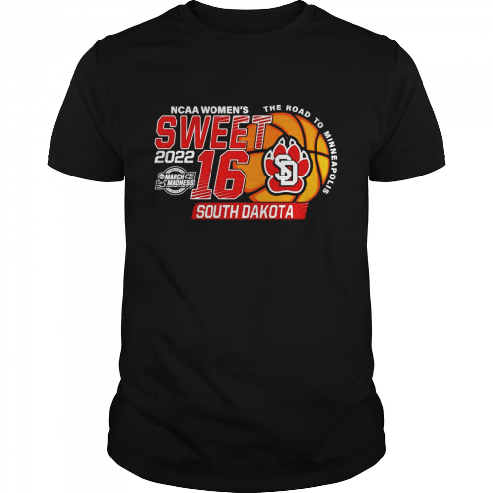 South Dakota Coyotes Ncaa Womens’s Basketball Sweet 16 shirts