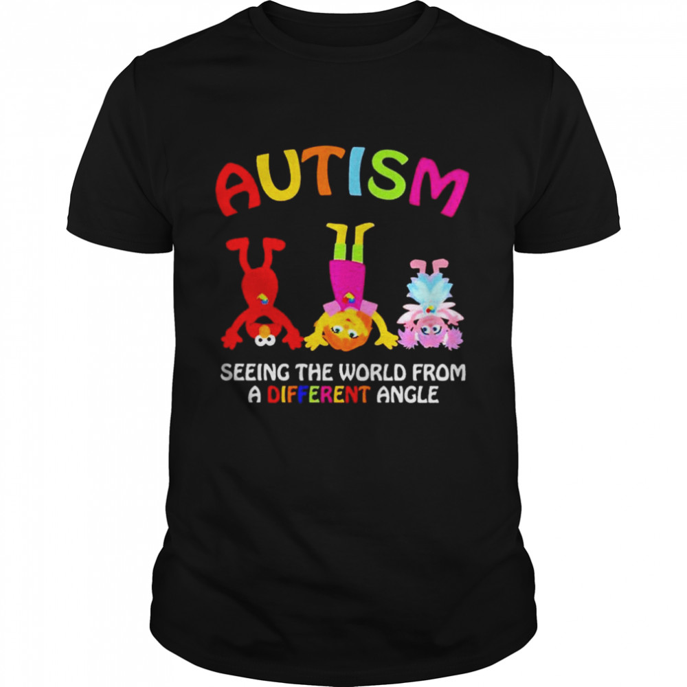 Autism Elmos’s World seeing the world from a different angle shirts