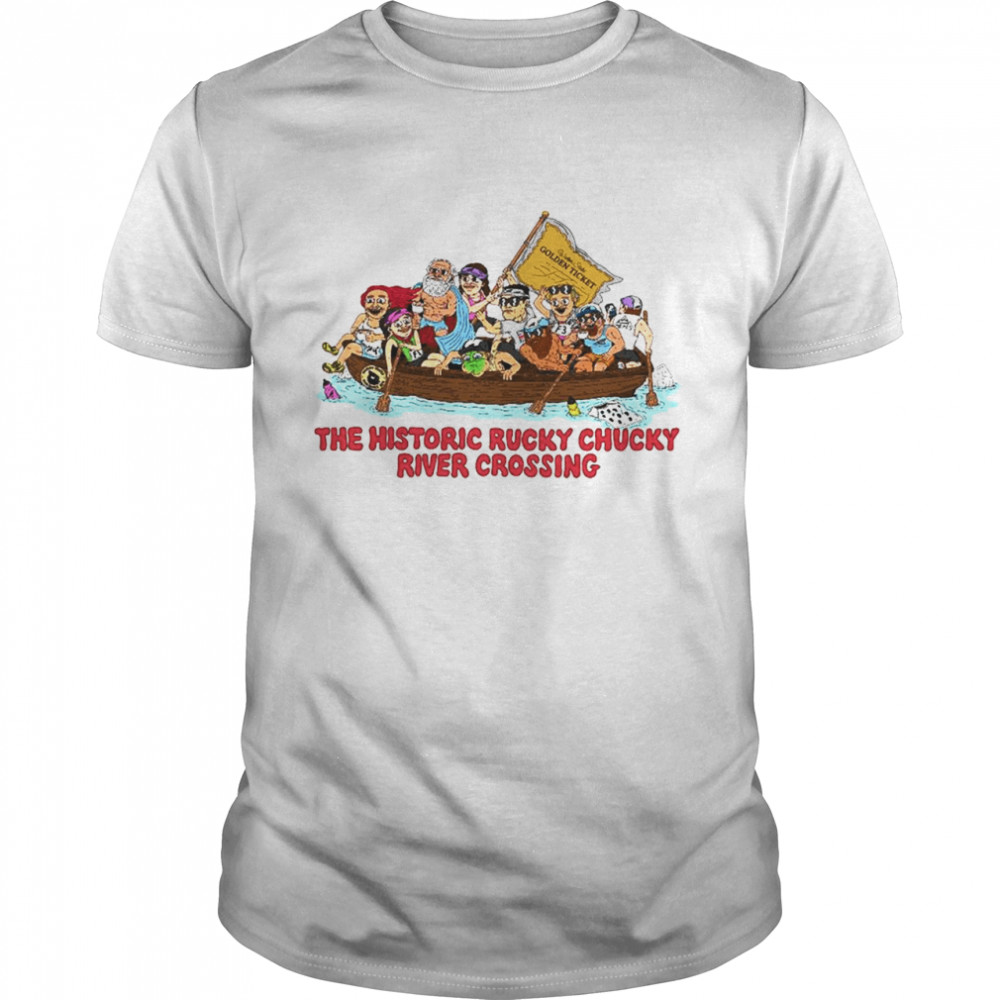 The history rucky chucky river crossing shirt Classic Men's T-shirt