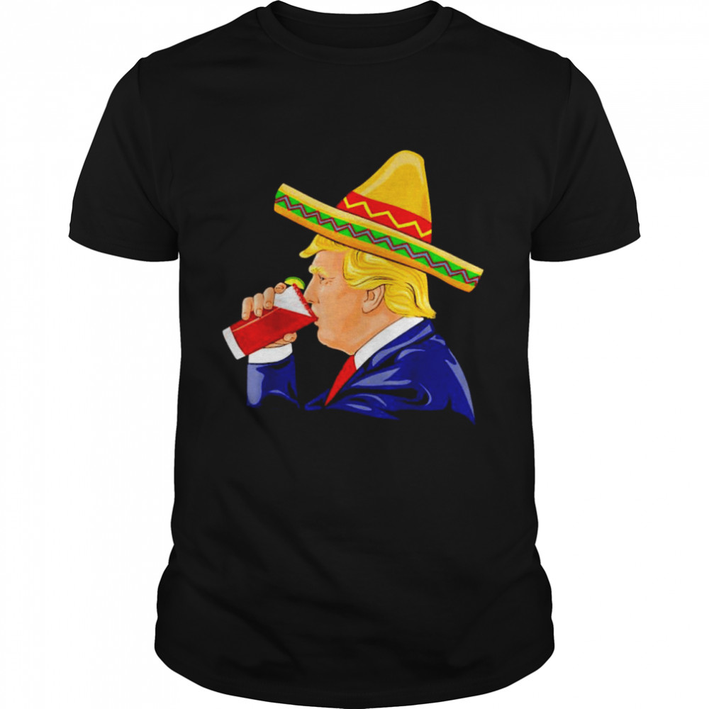 Trump Mexican Macho drinking shirt Classic Men's T-shirt