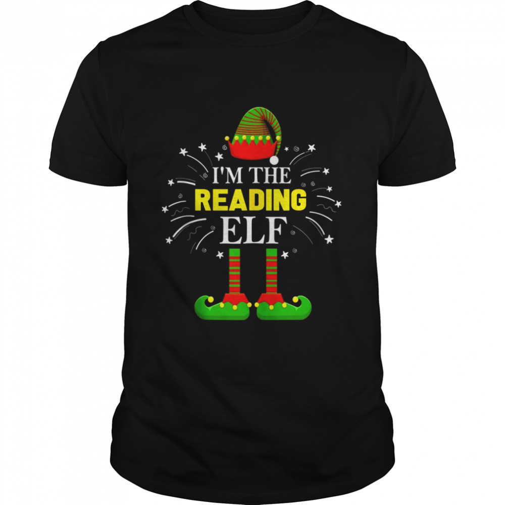 Is’m The Reading Elf Family Matching Group Christmas Costume Shirts