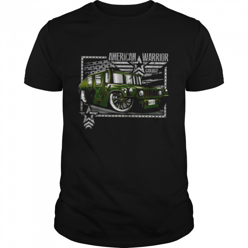 American Warrior Garage Humvee shirt