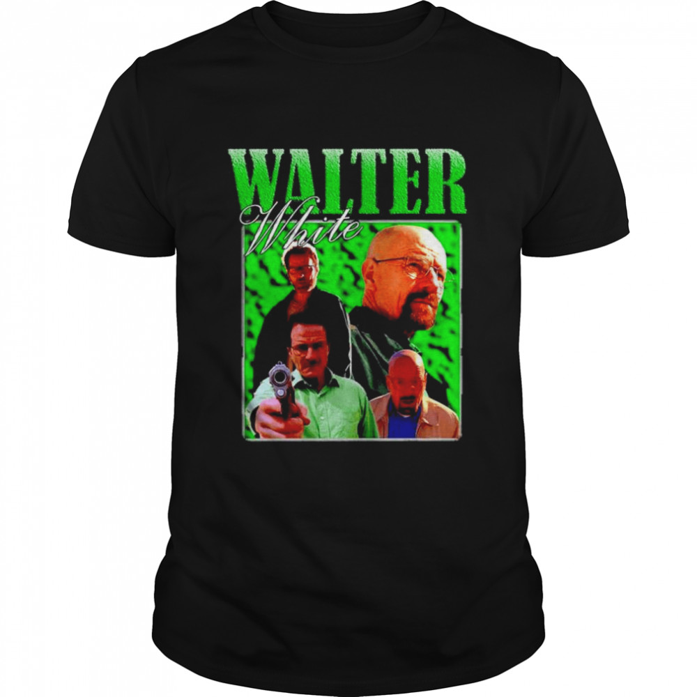 Walter White Tribute Vintage signature shirt