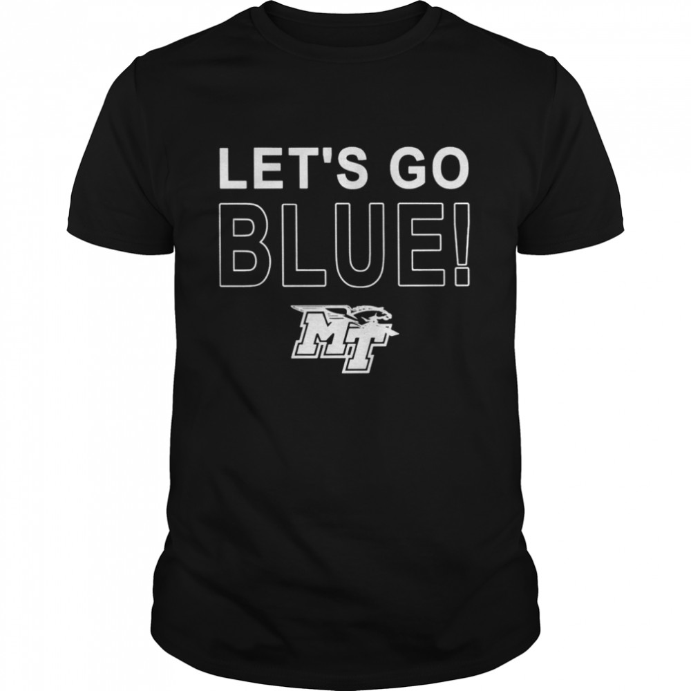 Lets go blue MT shirt Classic Men's T-shirt