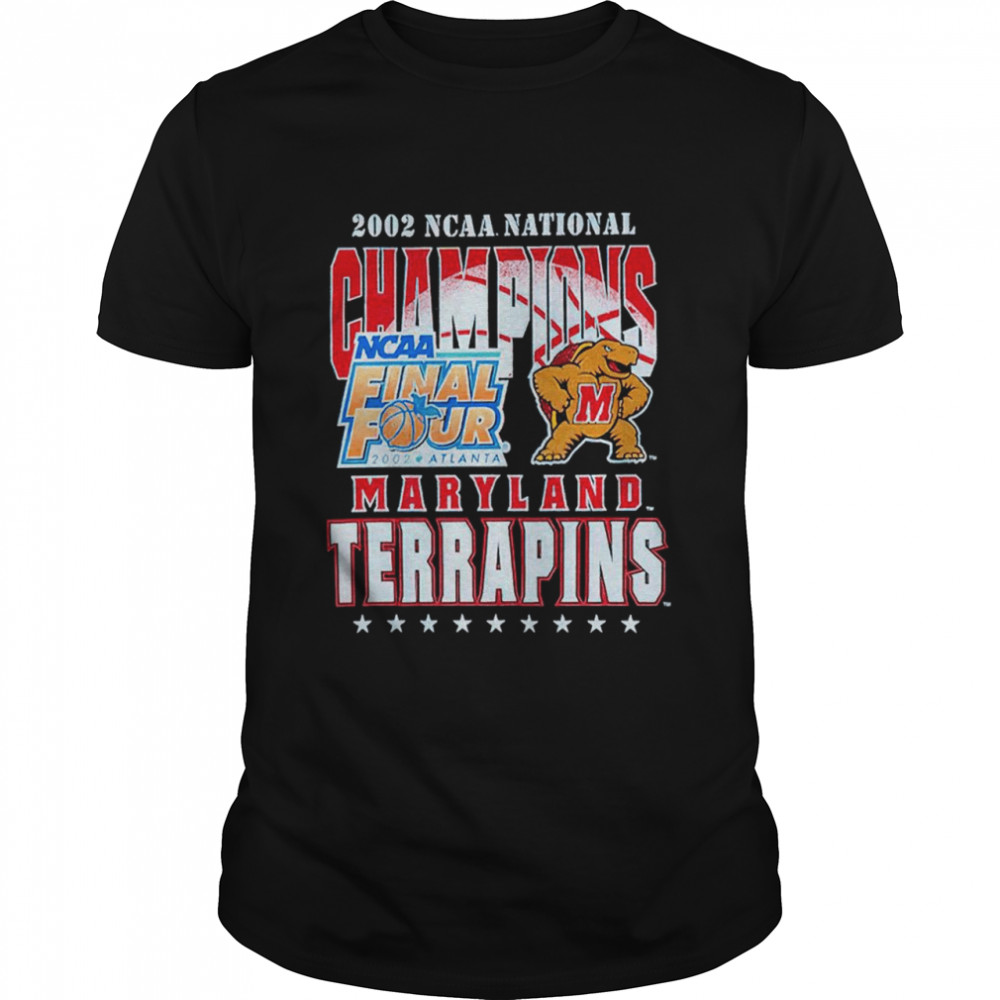 Maryland Terrapins 2002 NCAA National Champions shirt