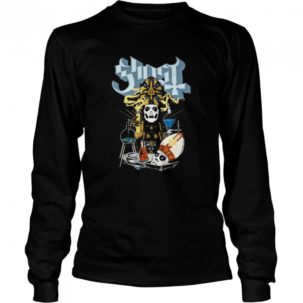 Whatimmike Ghost Reanimator Ghost Shop T- Long Sleeved T-shirt