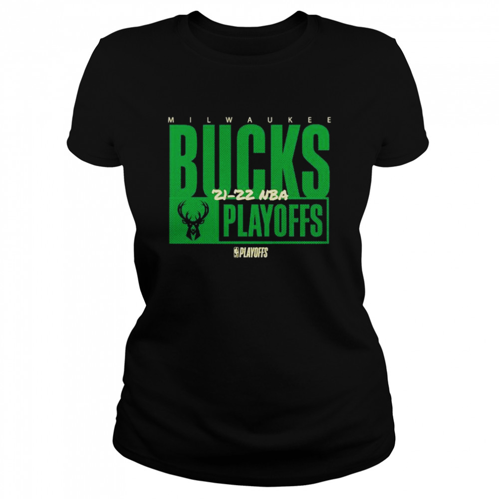 Milwaukee Bucks 2022 NBA Playoffs Dunk T-shirt Classic Women's T-shirt