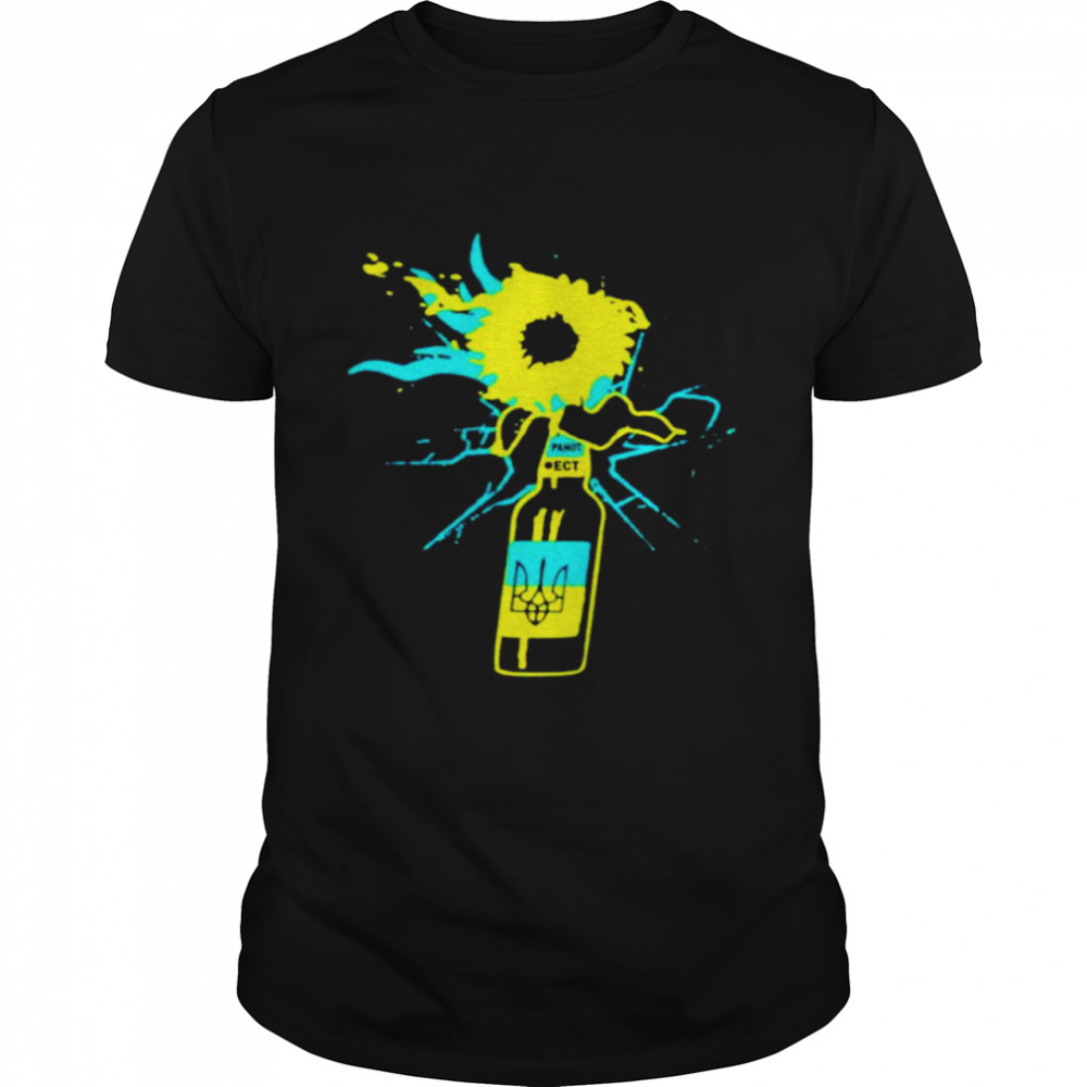 Molotov Sunflower Ukraine shirt Classic Men's T-shirt