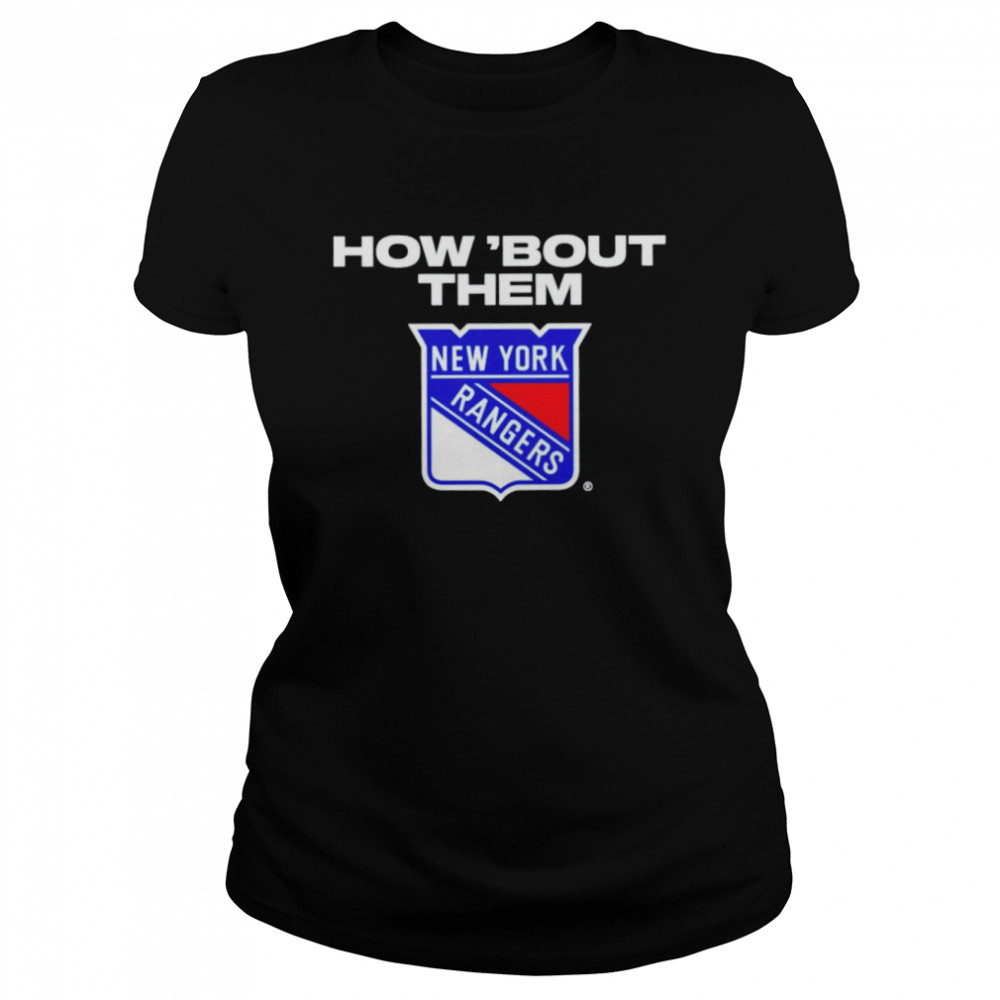 New York Rangers how bout them shirt Classic Women's T-shirt