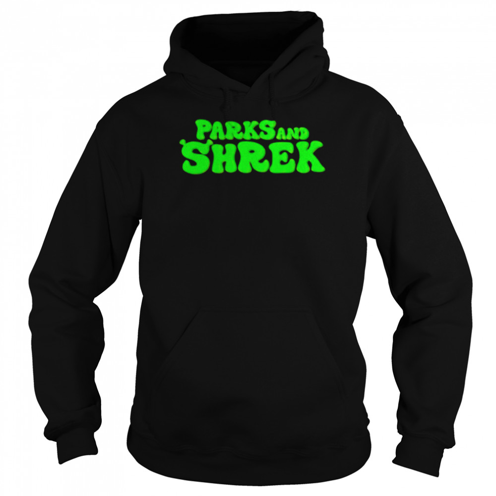 Parks and Shrek parody shirt Unisex Hoodie