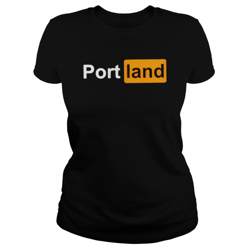 Portland Porn Hub logo shirt Classic Women's T-shirt