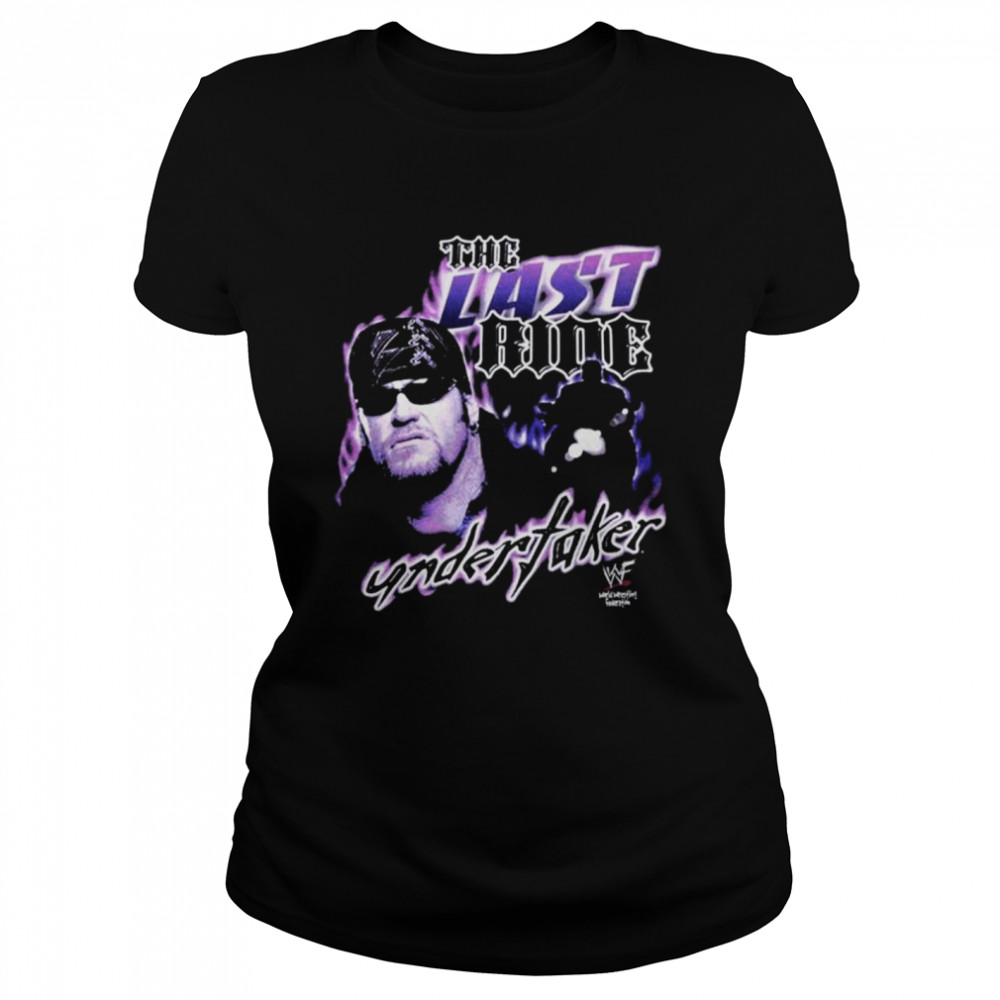 Tyrese haliburton wearing wwf undertaker last ride shirt Classic Women's T-shirt
