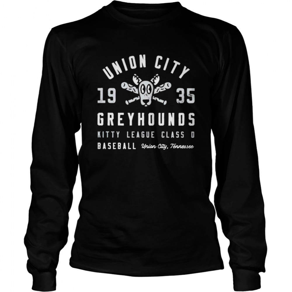 Union City Greyhounds kitty league class D shirt Long Sleeved T-shirt