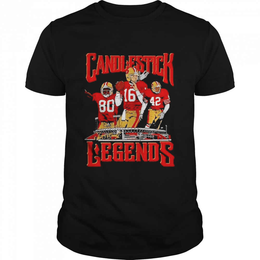 Candlestick Legends 49ers shirts
