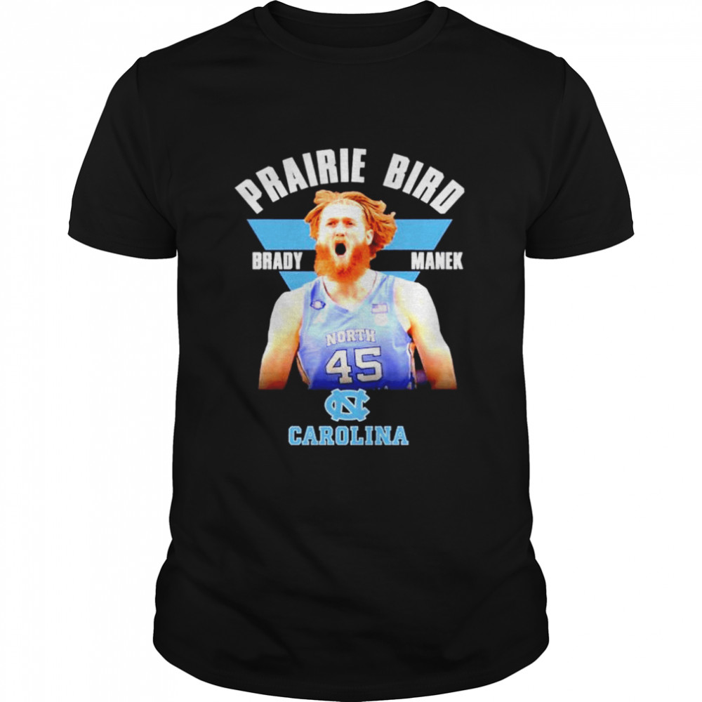 Prairie Bird Brady Manek North Carolina Tar Heels shirts