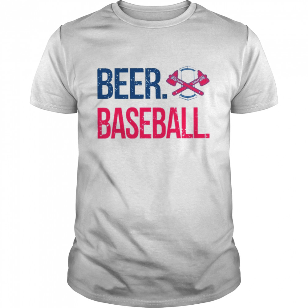 Atlanta Braves beer baseball shirts
