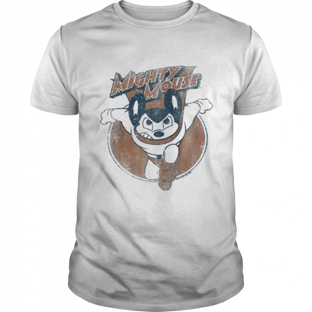 Mighty Mouse Flying With Purpose Shirt