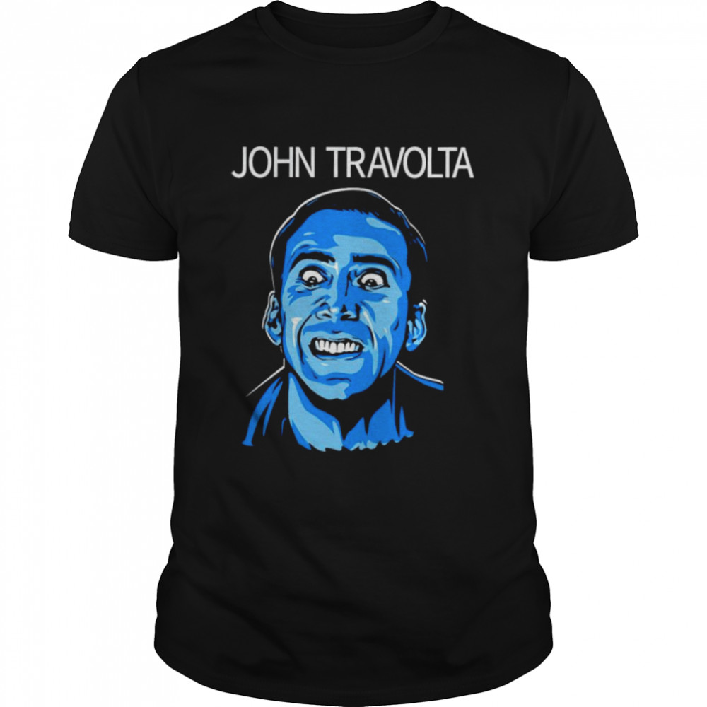 Nicolas Cage John Travolta shirts