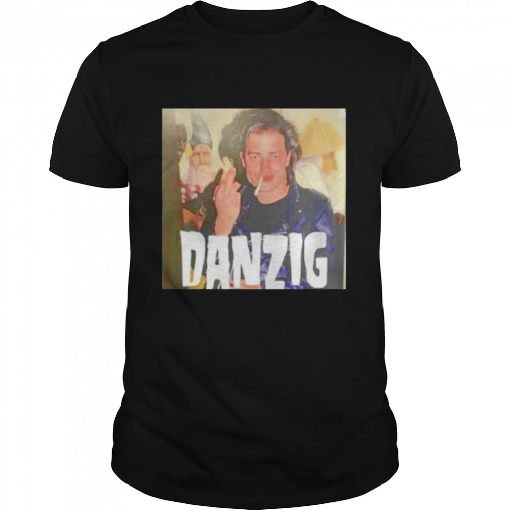 Brendan Fraser Danzig shirt