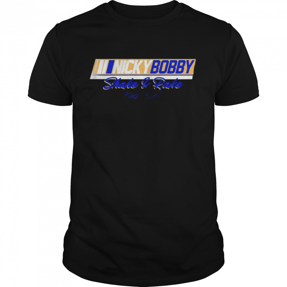 Nicky Lopez And Bobby Witt Jr Nicky Bobby signature T-shirt