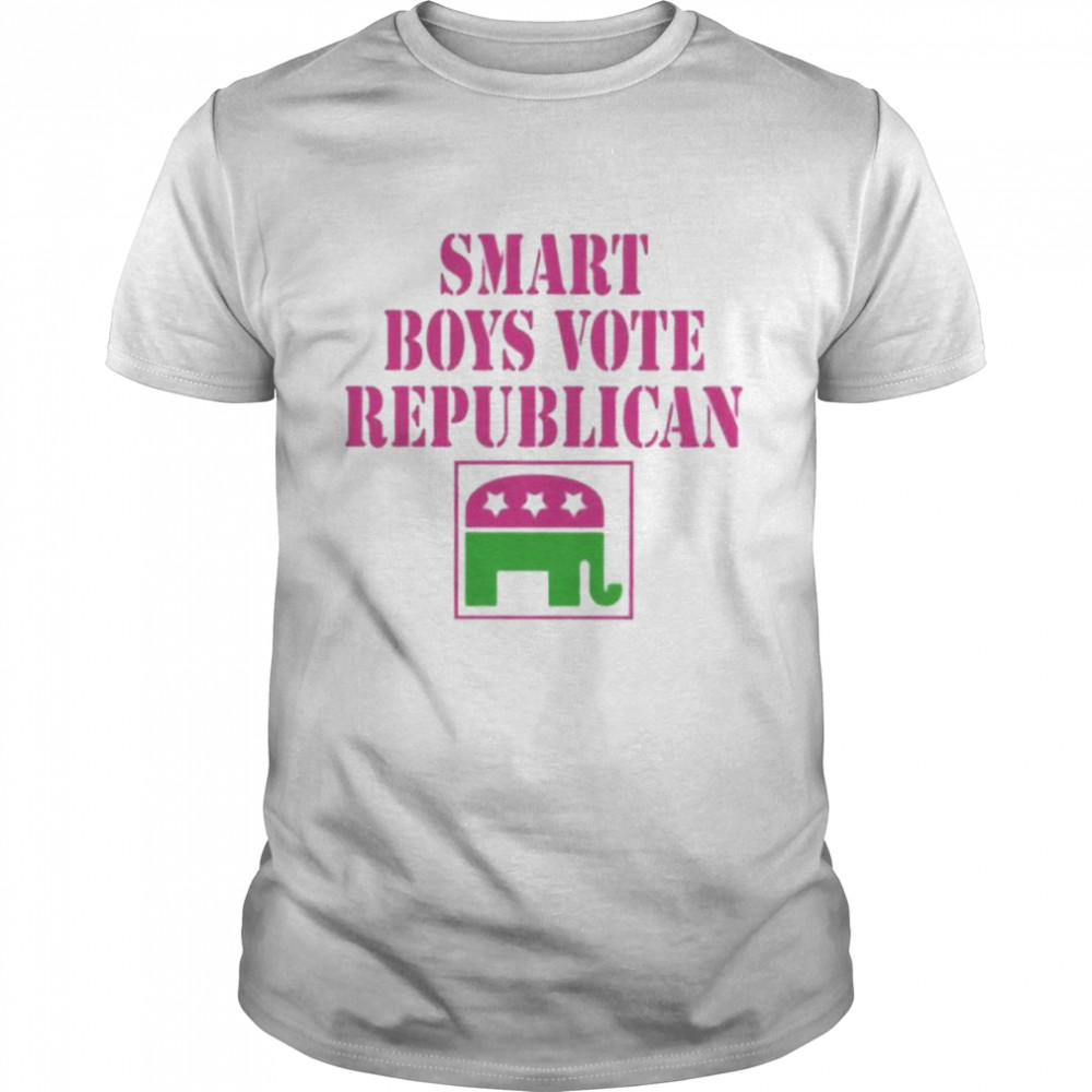 Smart boys vote republican shirt