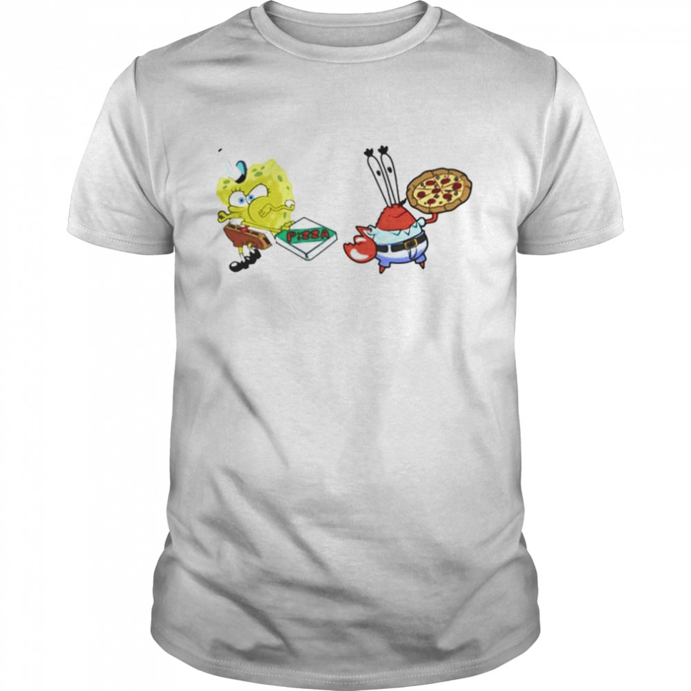 Spongebob Krusty Krab Pizza shirt Classic Men's T-shirt