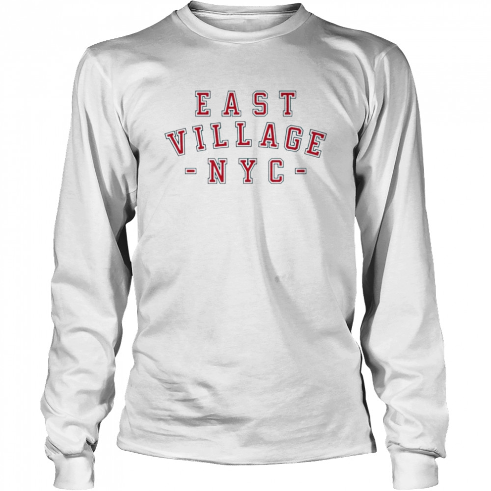 Daniel Aubry East Village NYC Long Sleeved T-shirt