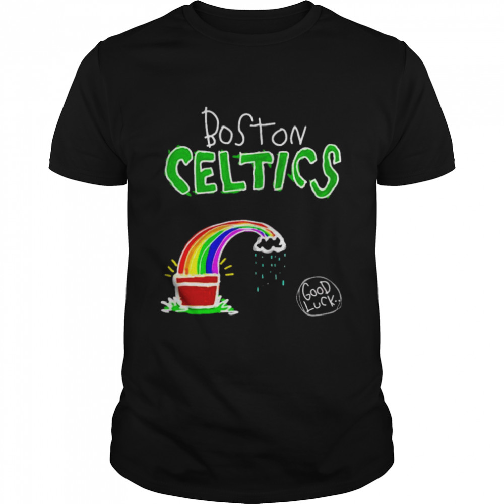 Boston Celtics rainbow good luck shirts