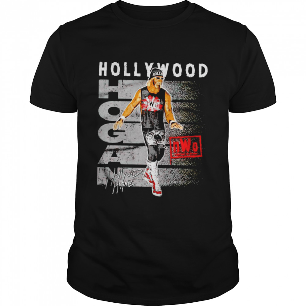 Hulk Hogan Hollywood signature shirt