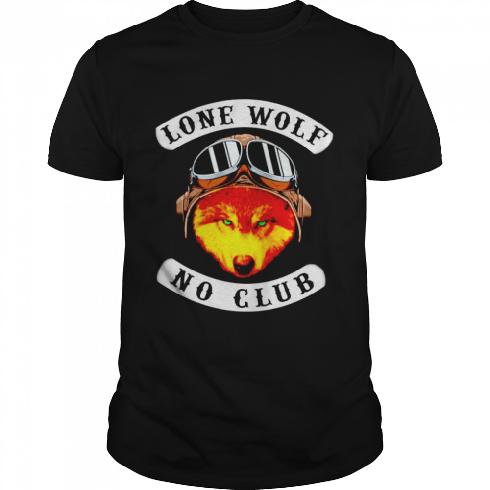 Lone wolf no club shirts