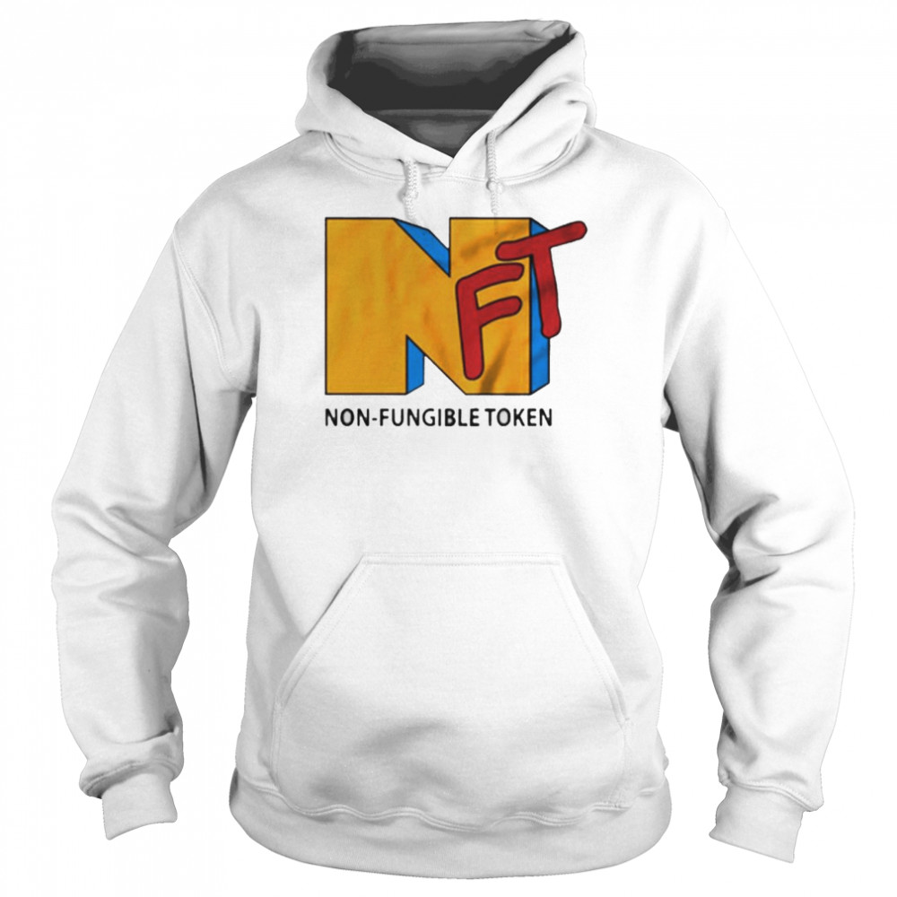 Nft Non Fungible Token Mtv shirt Unisex Hoodie