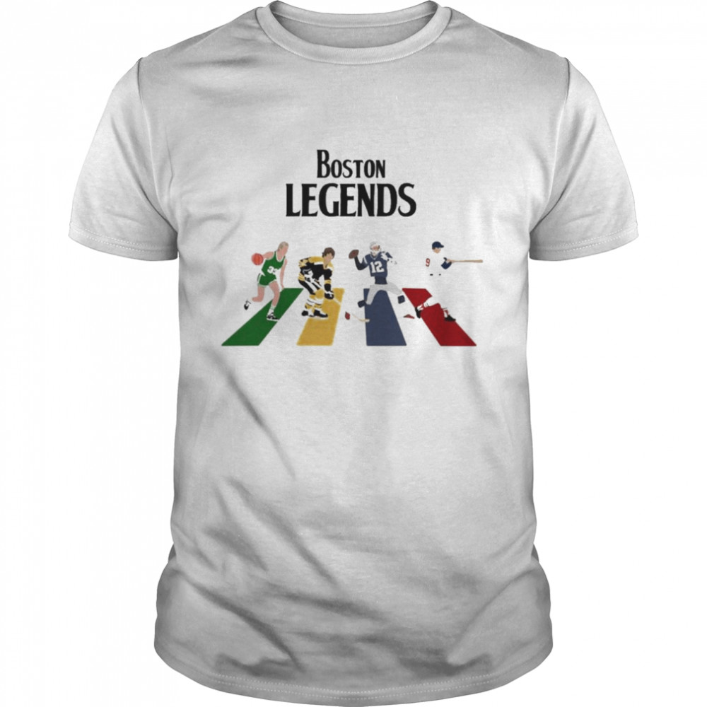 Boston Sport Legends Crossing T-Shirts